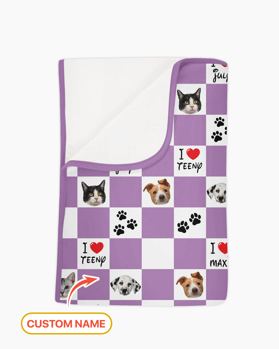 Plantilla Manta de Bambú Personalizada