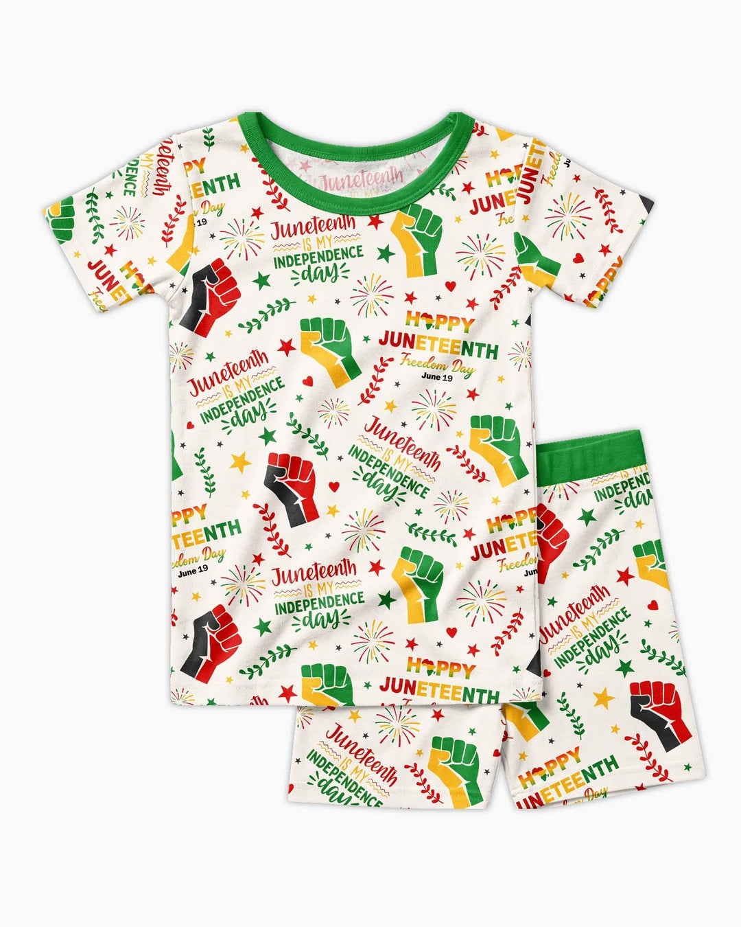 Conjunto de Pijama de Dos Piezas de Bambú con Mangas Cortas y Pantalones Cortos
