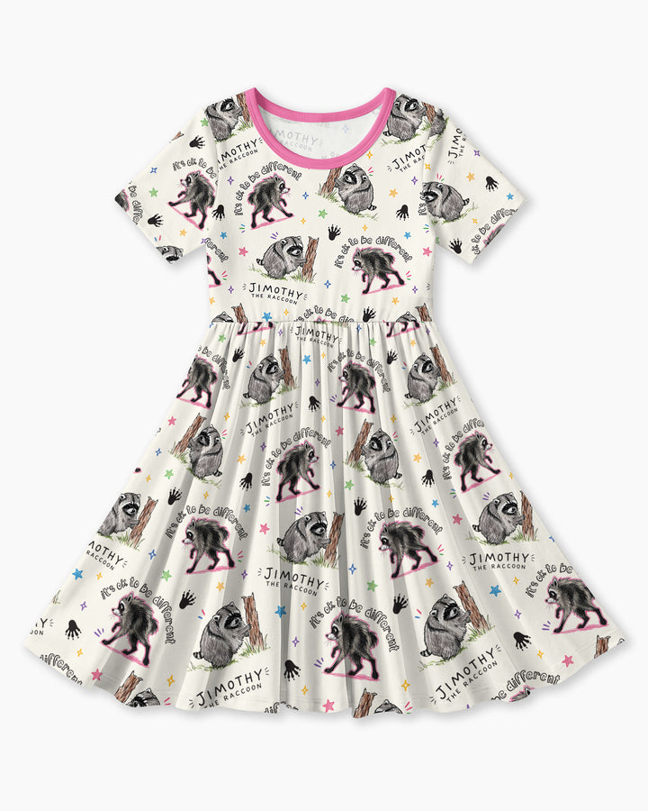 It's Okay to be Jimothy Bamboo Twirl Dress