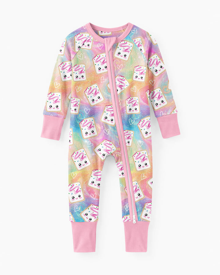 Gerippte Babykleidung mit individuellem Foto - Weich &amp; Skizzenhaft