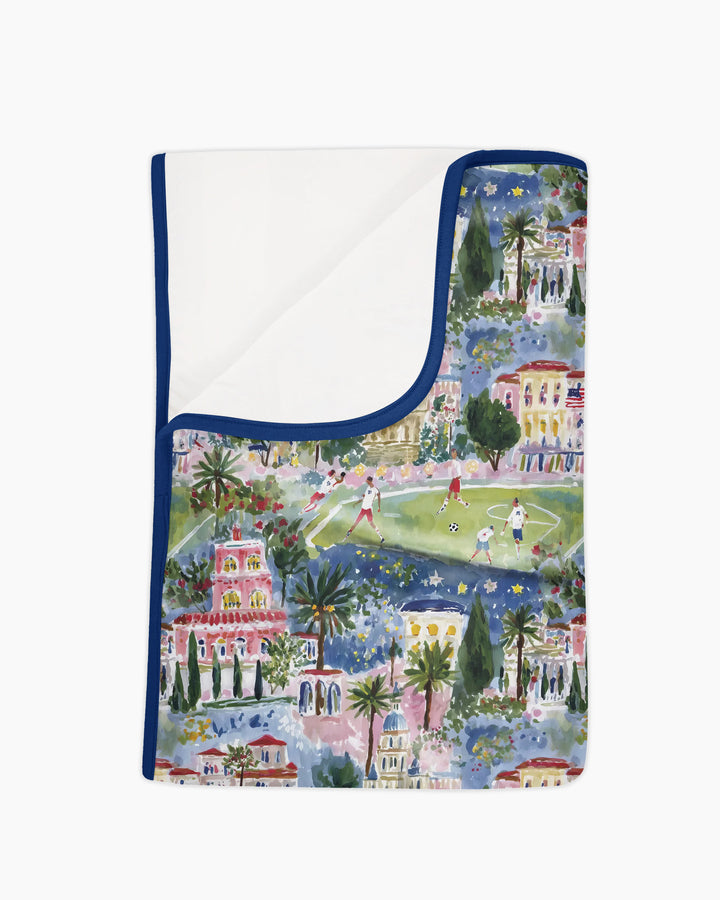 Soccer Tour 2026 Bamboo Blanket