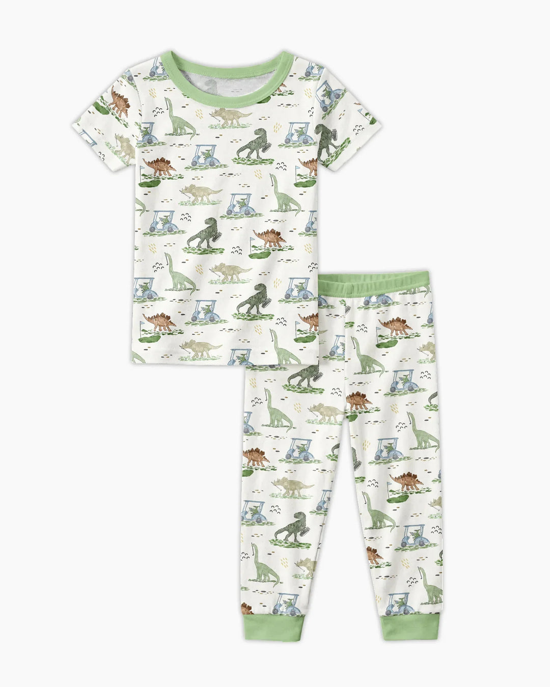 Zweiteiliges, kurzärmliges Pyjama-Set mit Marienkäfern