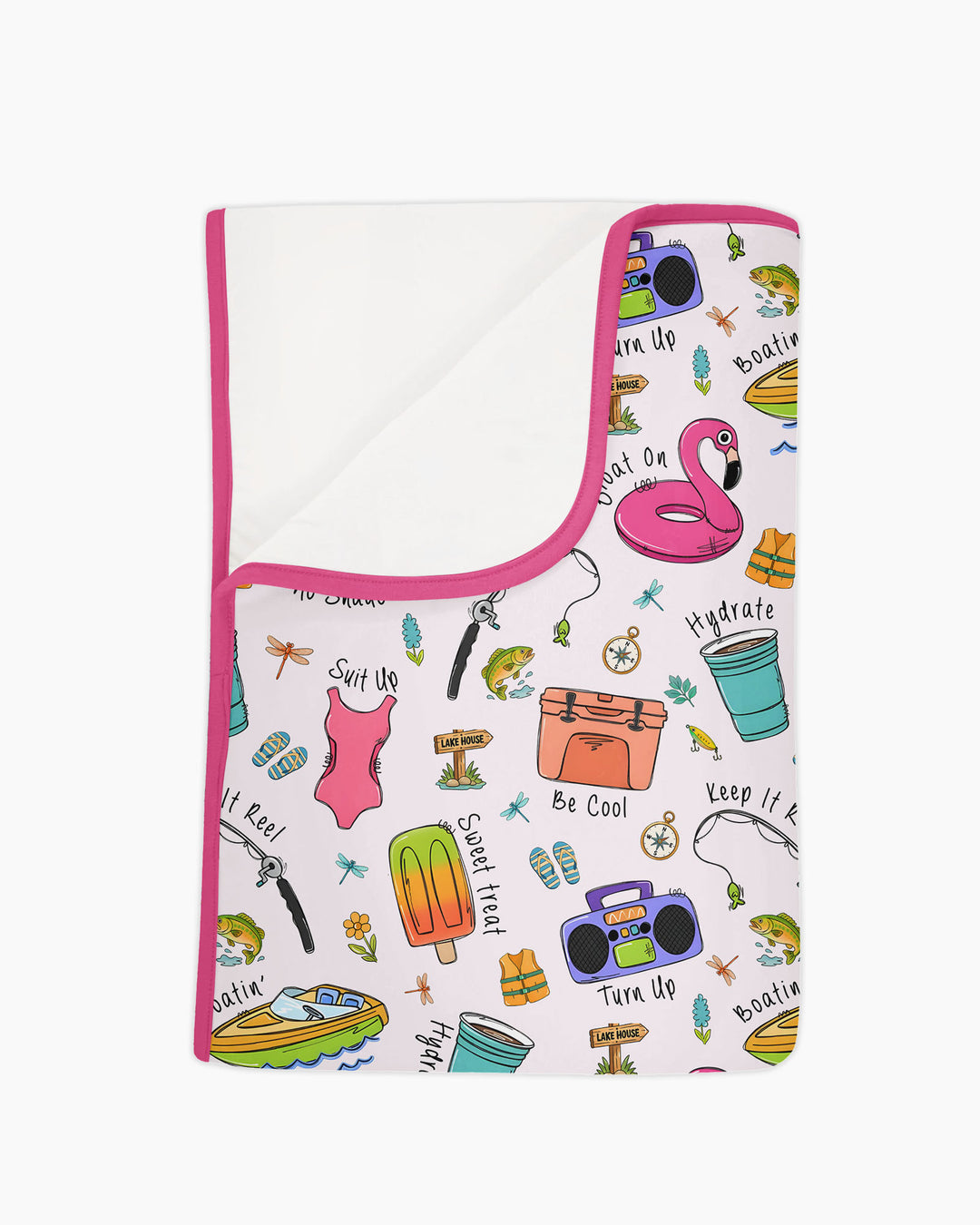 Lake Days Bamboo Blanket
