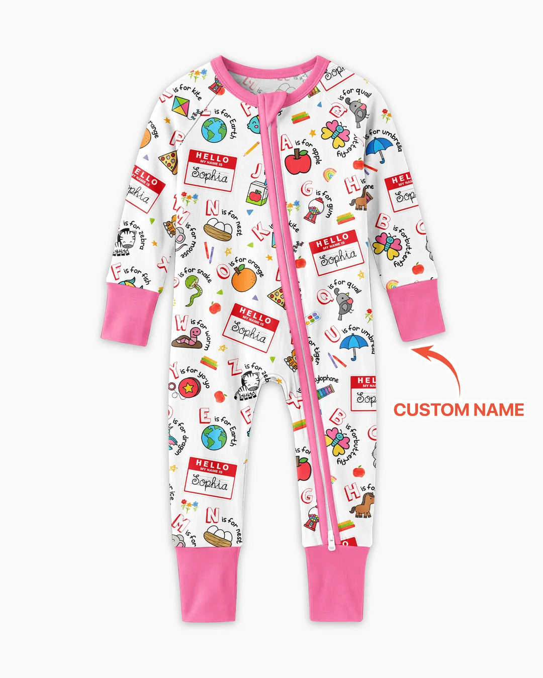 Gerippte Babykleidung mit individuellem Foto - Weich &amp; Skizzenhaft