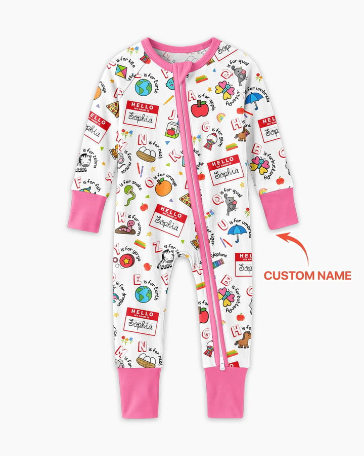 Gerippte Babykleidung mit individuellem Foto - Weich &amp; Skizzenhaft
