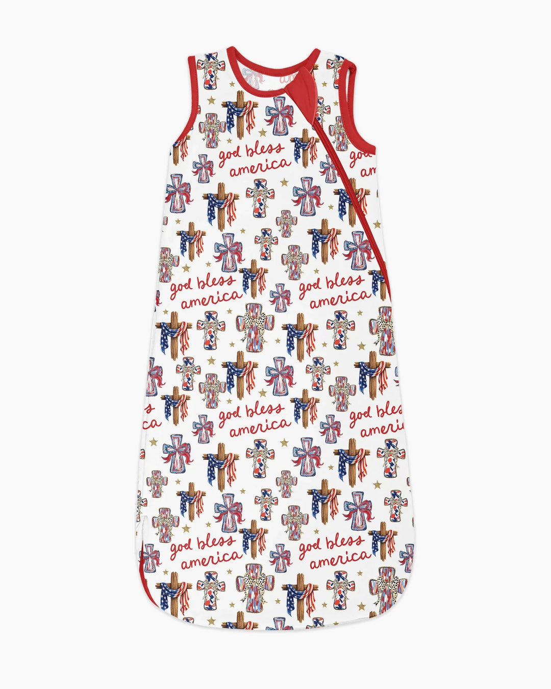 God Bless America Family Matching Bamboo Sleep Bag