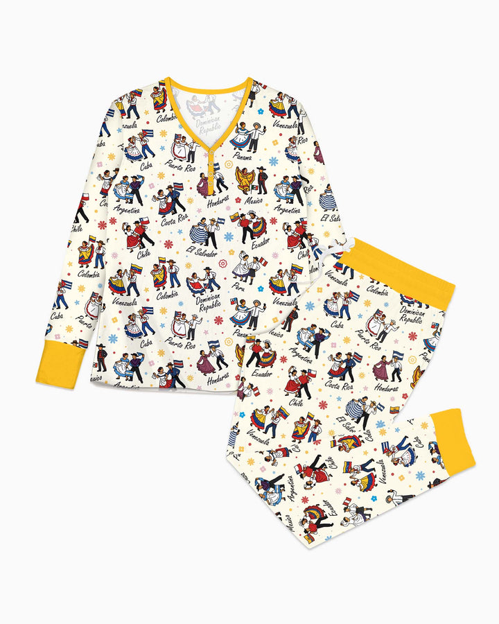 Pijama de bambú personalizado para mujer All About That Base