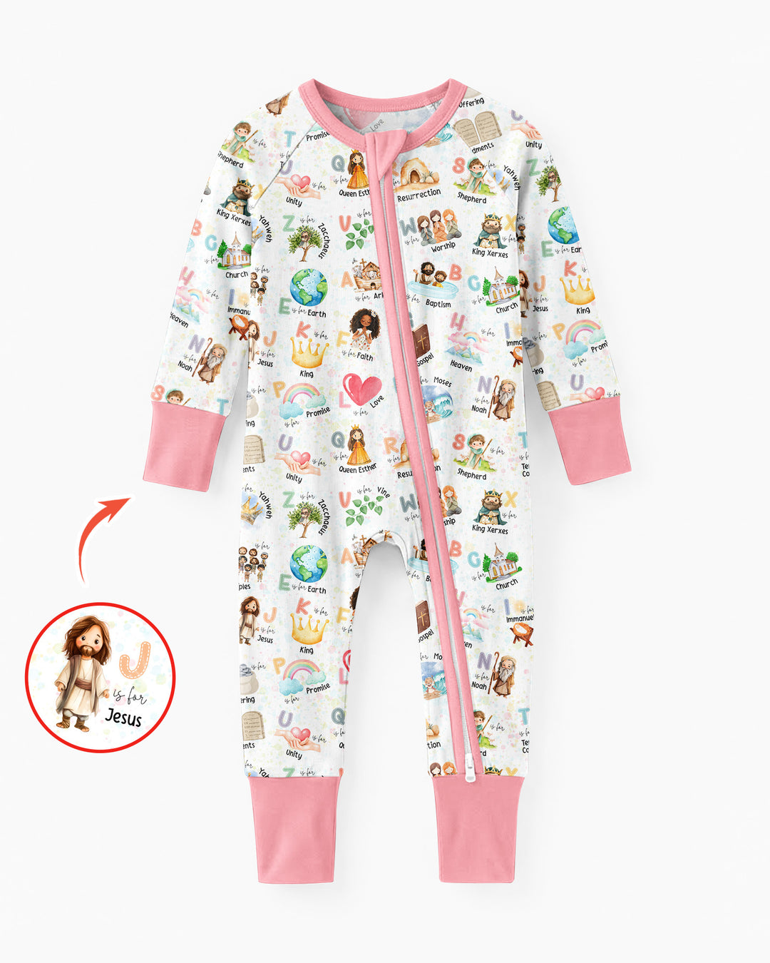 Gerippte Babykleidung mit individuellem Foto - Weich &amp; Skizzenhaft