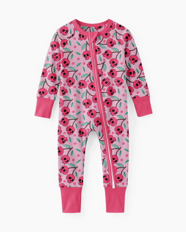Halloween Cherry Skull Bamboo Convertible Zippy