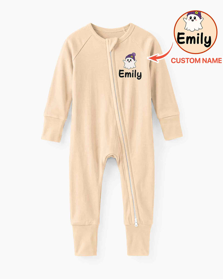 Personalized Boo Crew Halloween Ghost Group Spooky Bamboo Convertible Zippy