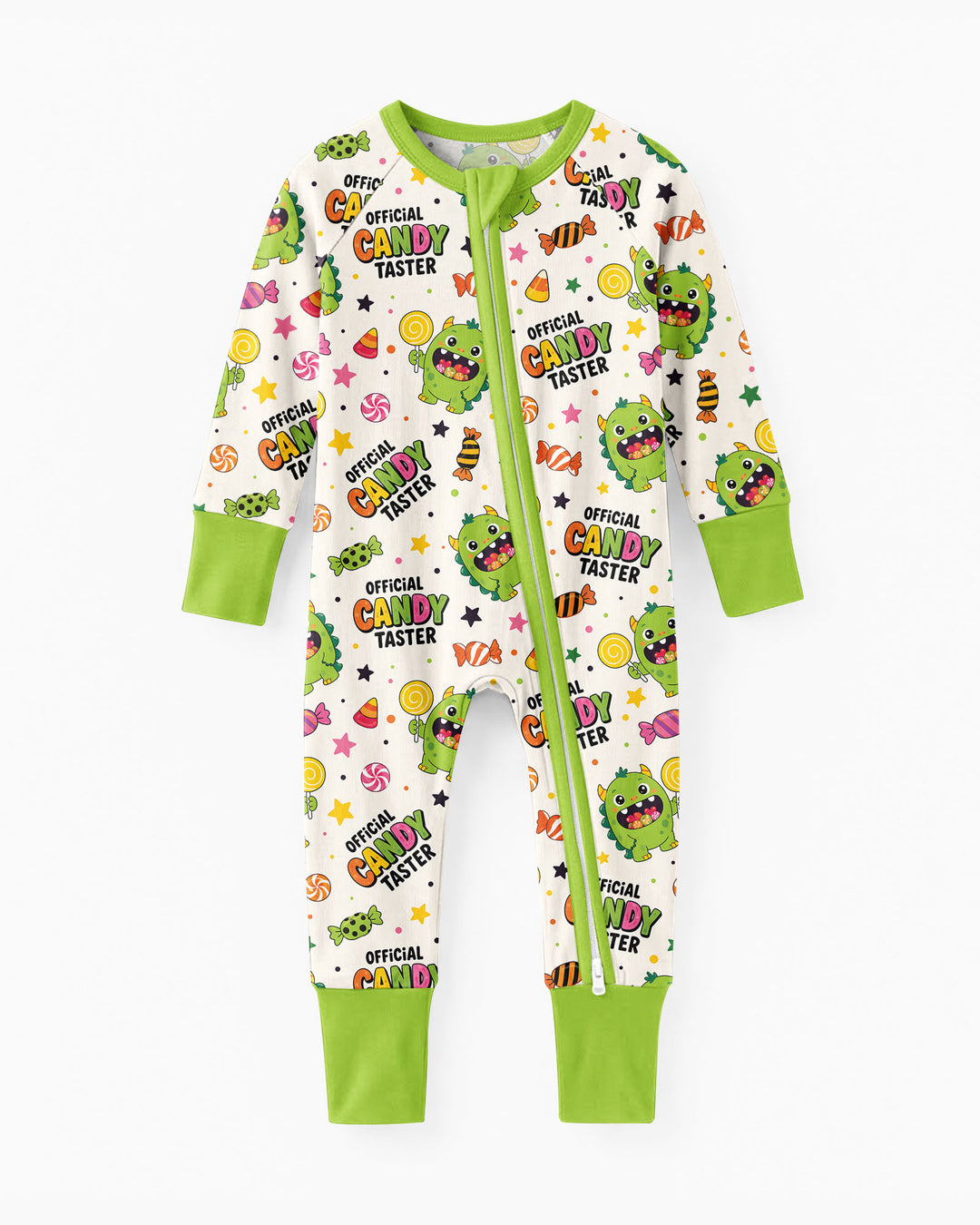 Halloween Official Candy Tester Bamboo Convertible Zippy