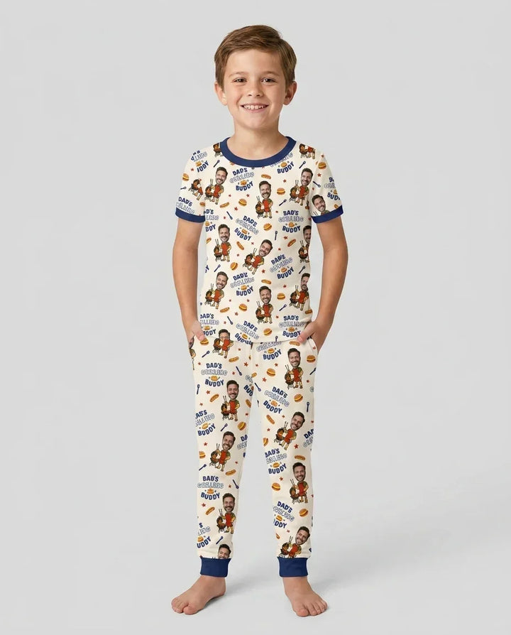 Zweiteiliges, kurzärmliges Pyjama-Set mit Marienkäfern
