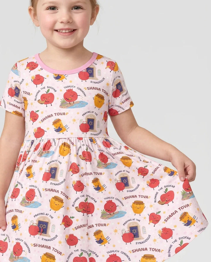 Sweet Sacred Moments Family Matching Bamboo Twirl Dress