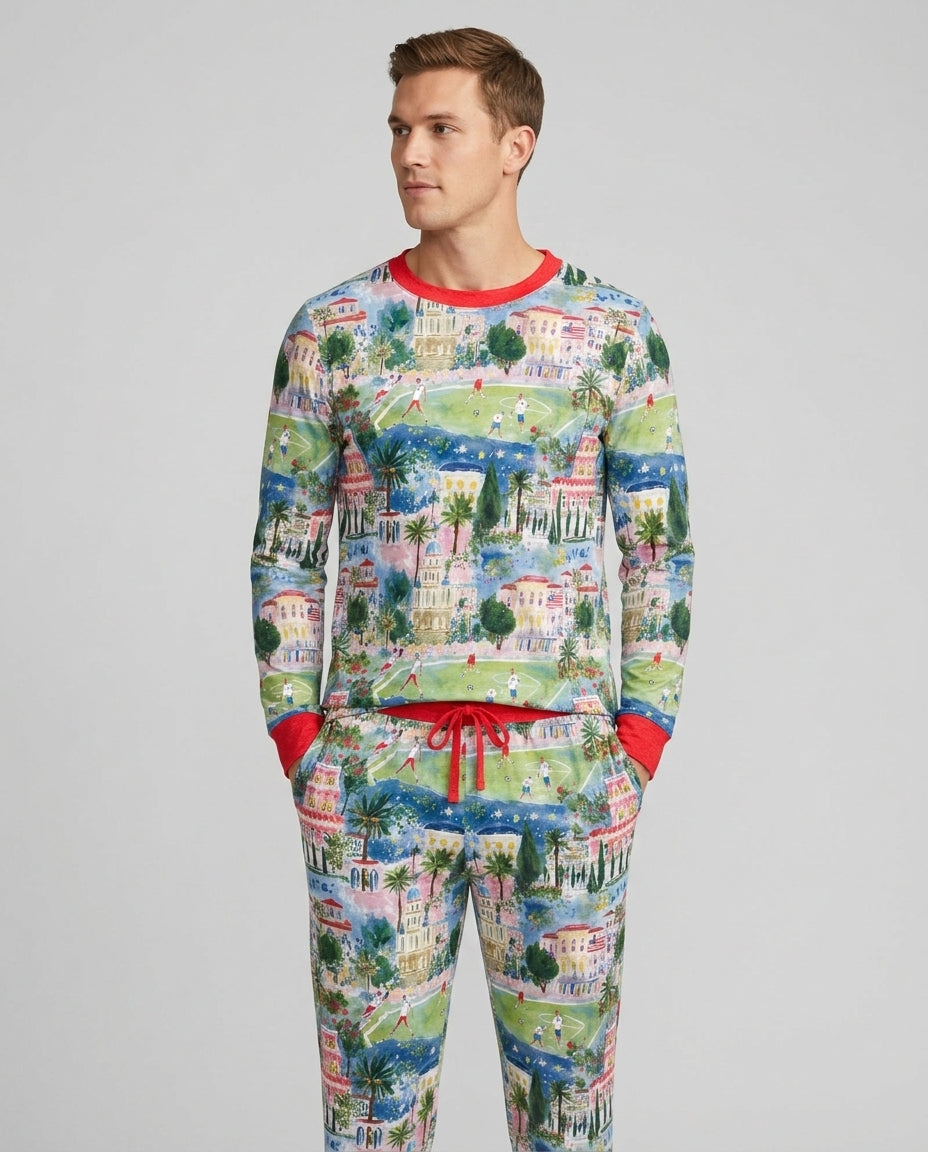Vorlage Bambus-Pyjama-Set für Herren