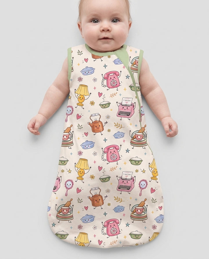 Retro Chasing Toy Bamboo Sleep Bag