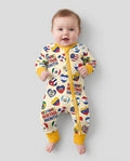 Gerippte Babykleidung mit individuellem Foto - Weich &amp; Skizzenhaft