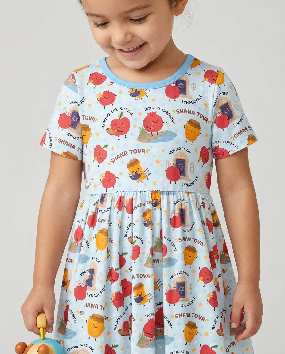 Sweet Sacred Moments Family Matching Bamboo Twirl Dress