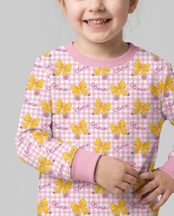 Sudadera de cuello redondo de bambú con plantilla personalizada