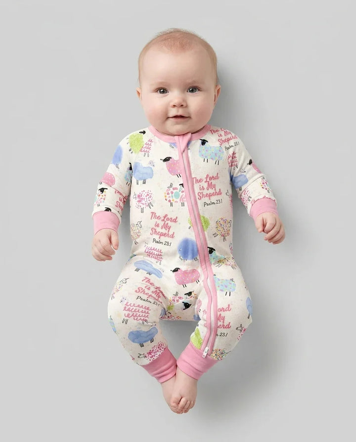 The Lord Is My Shepherd Psalm 23 Bamboo Convertible Zippy