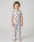 Cowboy Story Bamboo Two Piece Short Sleeve Pajama Set