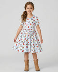 Cowboy Story Bamboo Twirl Dress