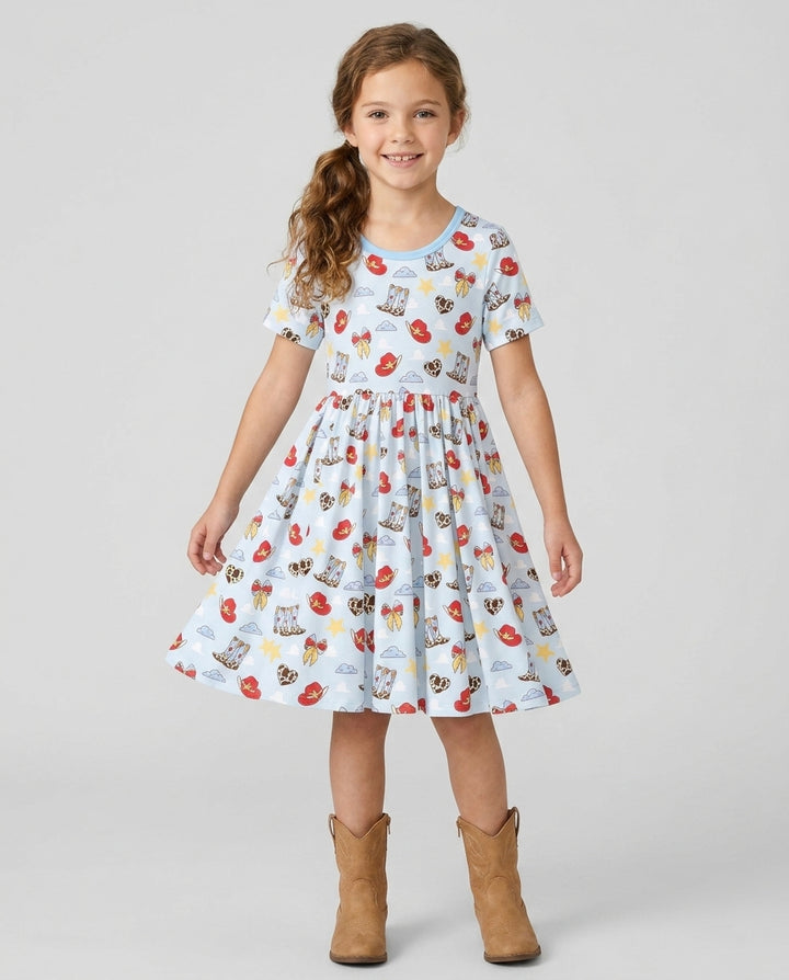 Plantilla Vestido de Bambú Twirl