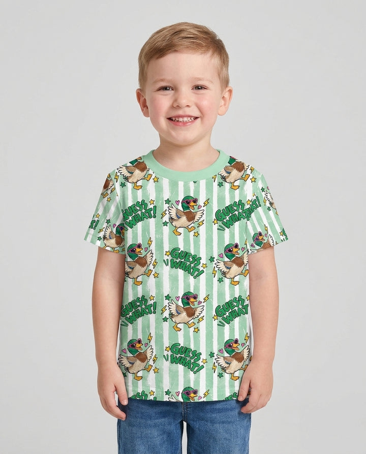 Guess What Mallard Butt Bamboo Crewneck T-Shirt