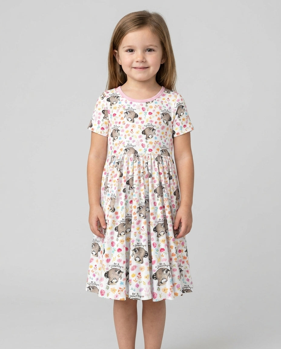 Be A Jimothy Family Matching Bamboo Twirl Dress