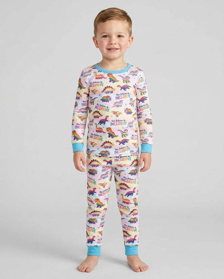 The Future is Inclusive Bamboo Two Piece Long Sleeve Pajama Set