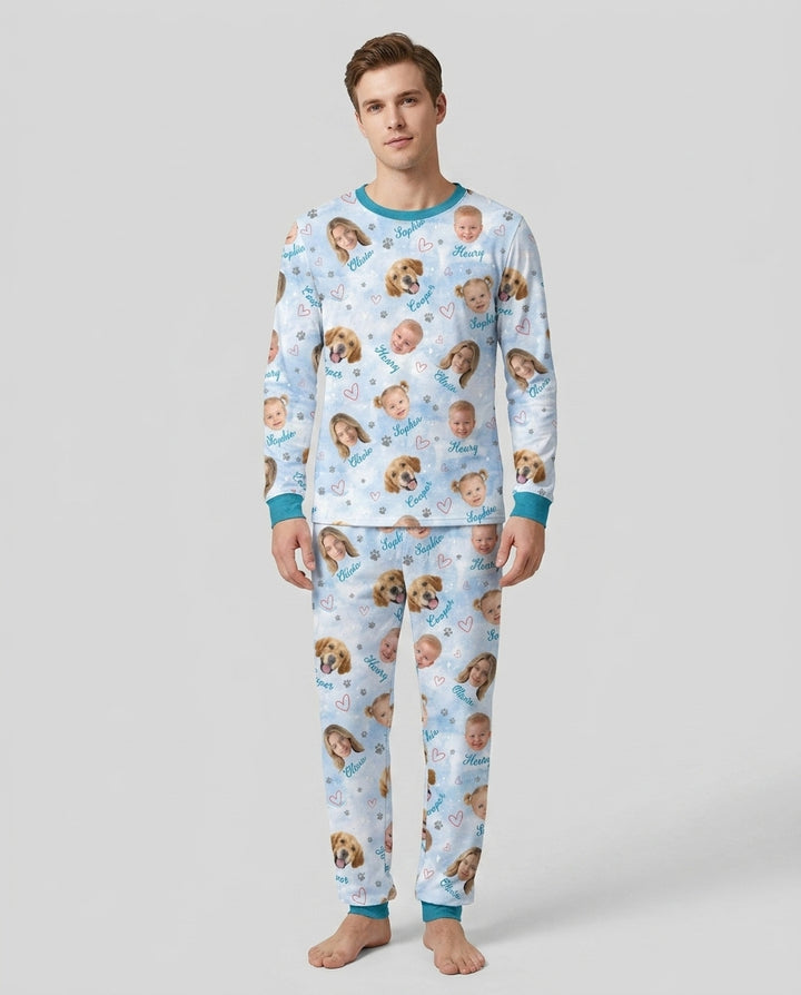Personalized Family Matching Bamboo Men's Pajama Set