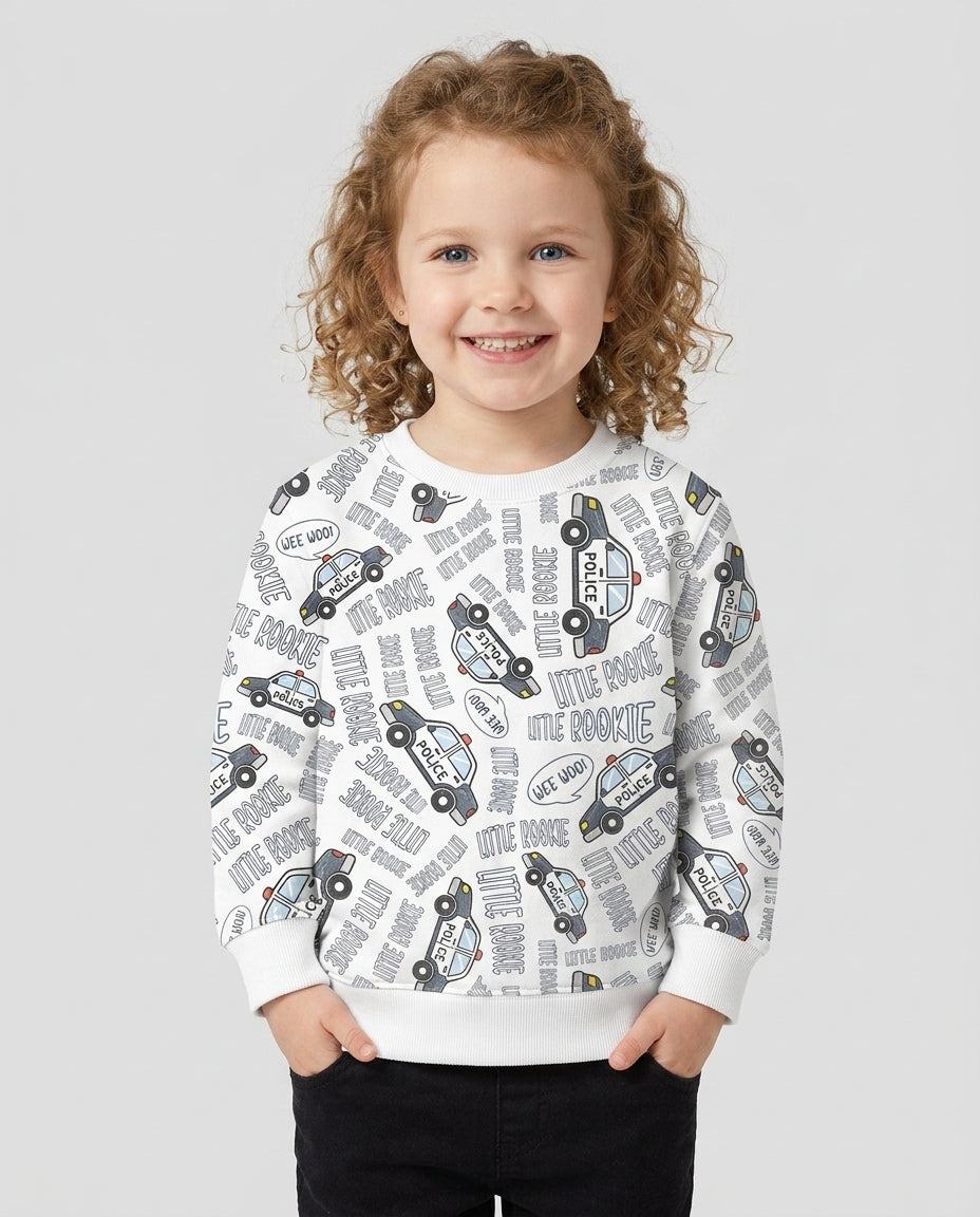 Little Rookie Bamboo Crewneck Sweatshirt