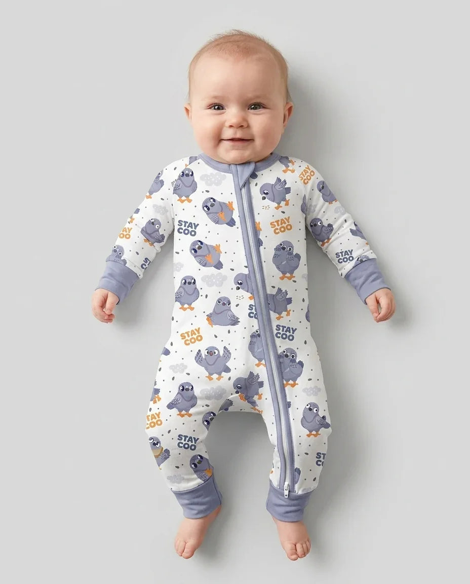 Pigeon Stay Coo Bamboo Convertible Zippy