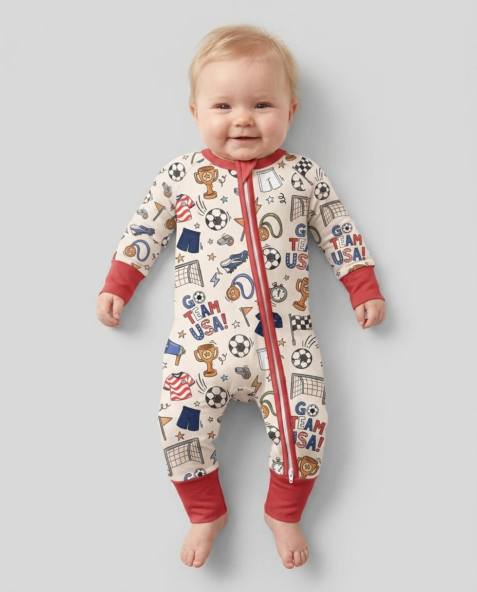 Soccer Go Team USA Bamboo Convertible Zippy