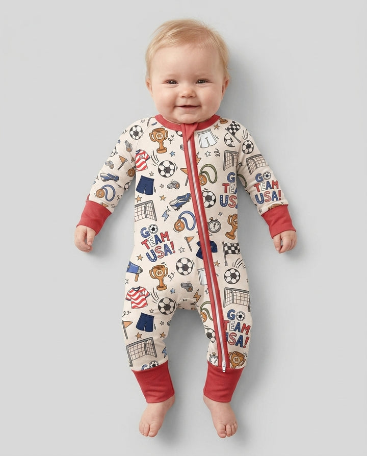 Soccer Go Team USA Bamboo Convertible Zippy