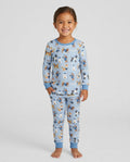 Hanukkah Dogs Bamboo Two Piece Long Sleeve Pajama Set