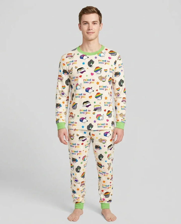 plantilla Conjunto de Pijama de Bambú para Hombre