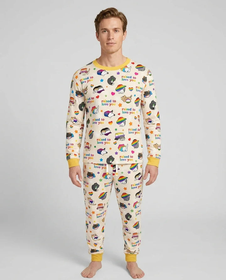 plantilla Conjunto de Pijama de Bambú para Hombre