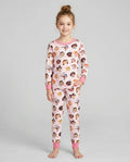 Feelings Vocabulary Bamboo Two Piece Long Sleeve Pajama Set