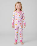 Coquette Ghost & Bow Bamboo Two Piece Long Sleeve Pajama Set