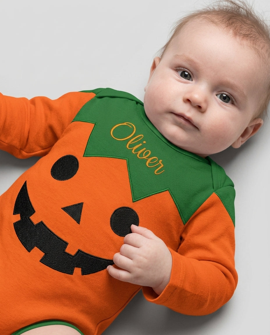 My Little Pumpkin Bamboo Bodysuit