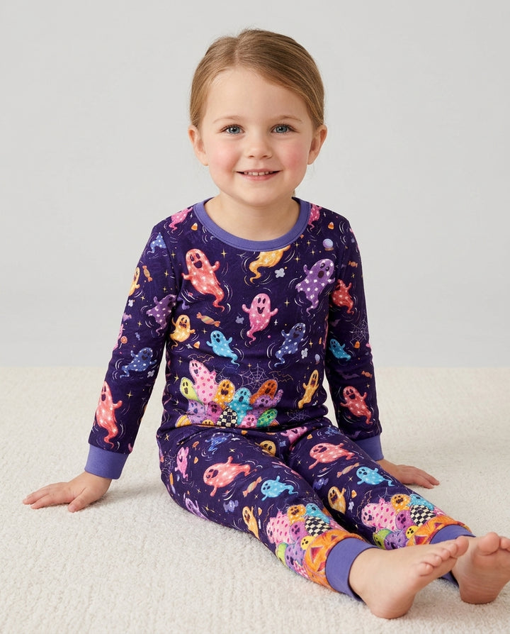 Stay Spooky Bamboo Two Piece Long Sleeve Pajama Set
