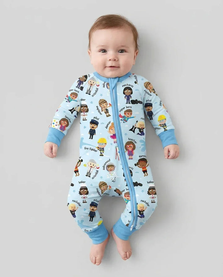Gerippte Babykleidung mit individuellem Foto - Weich &amp; Skizzenhaft