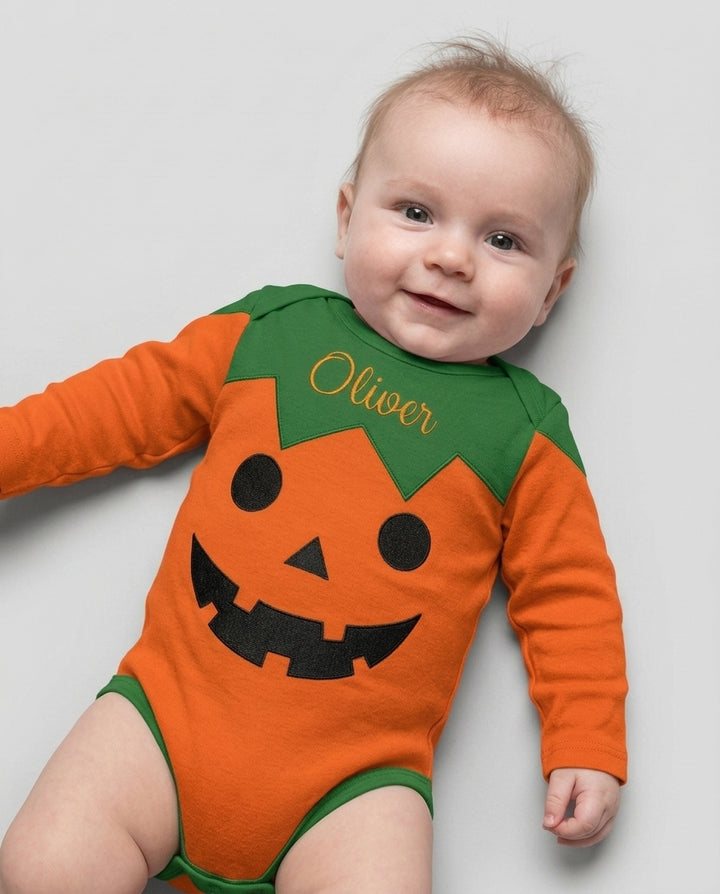 My Little Pumpkin Bamboo Bodysuit