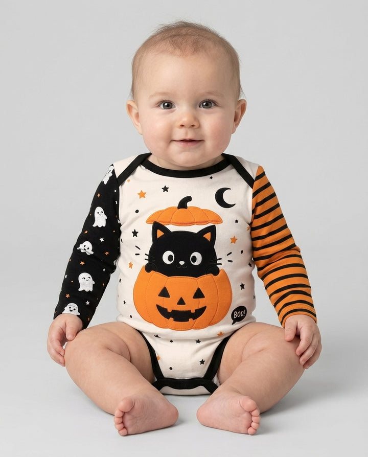 Boo Kitty Bamboo Bodysuit