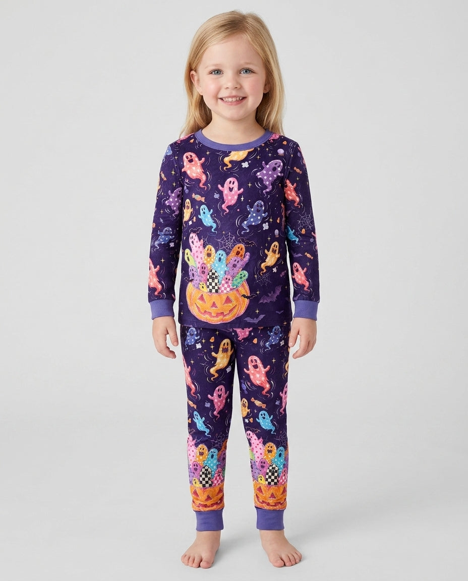 Stay Spooky Bamboo Two Piece Long Sleeve Pajama Set