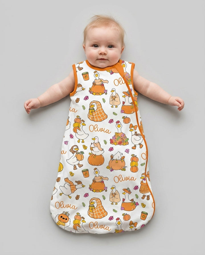 Fall Silly Goose Bamboo Sleep Bag