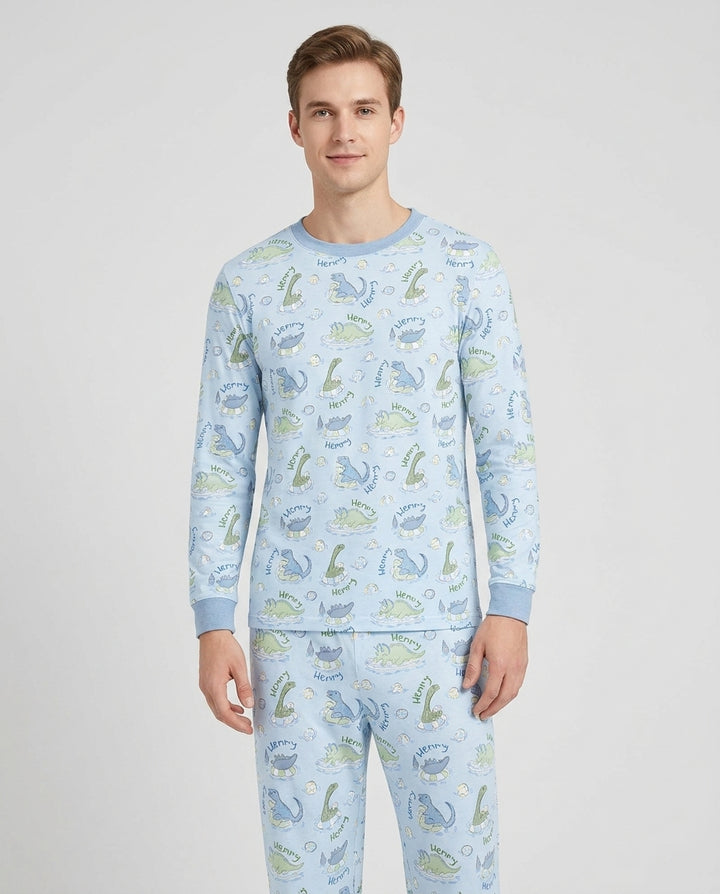 plantilla de Conjunto de Pijama de Bambú Personalizado para Hombre