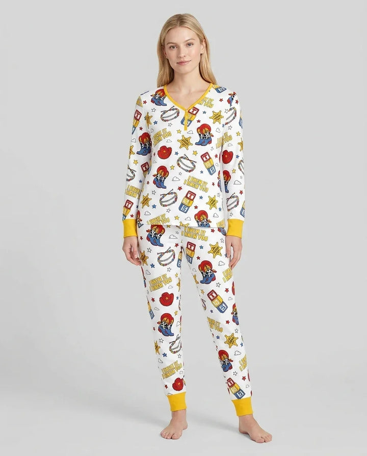 Vorlage Bambus Damen Pyjama Set
