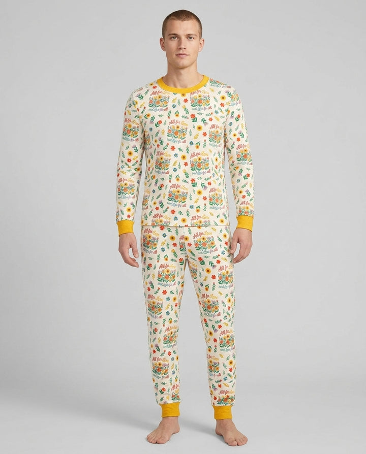 Love For All Family Matching Bamboo Men's Pajama Set