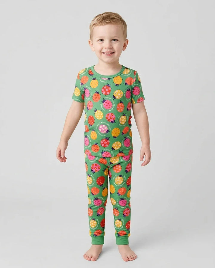 Fearfully & Wonderfully Made Bamboo Two Piece Short Sleeve Pajama Set